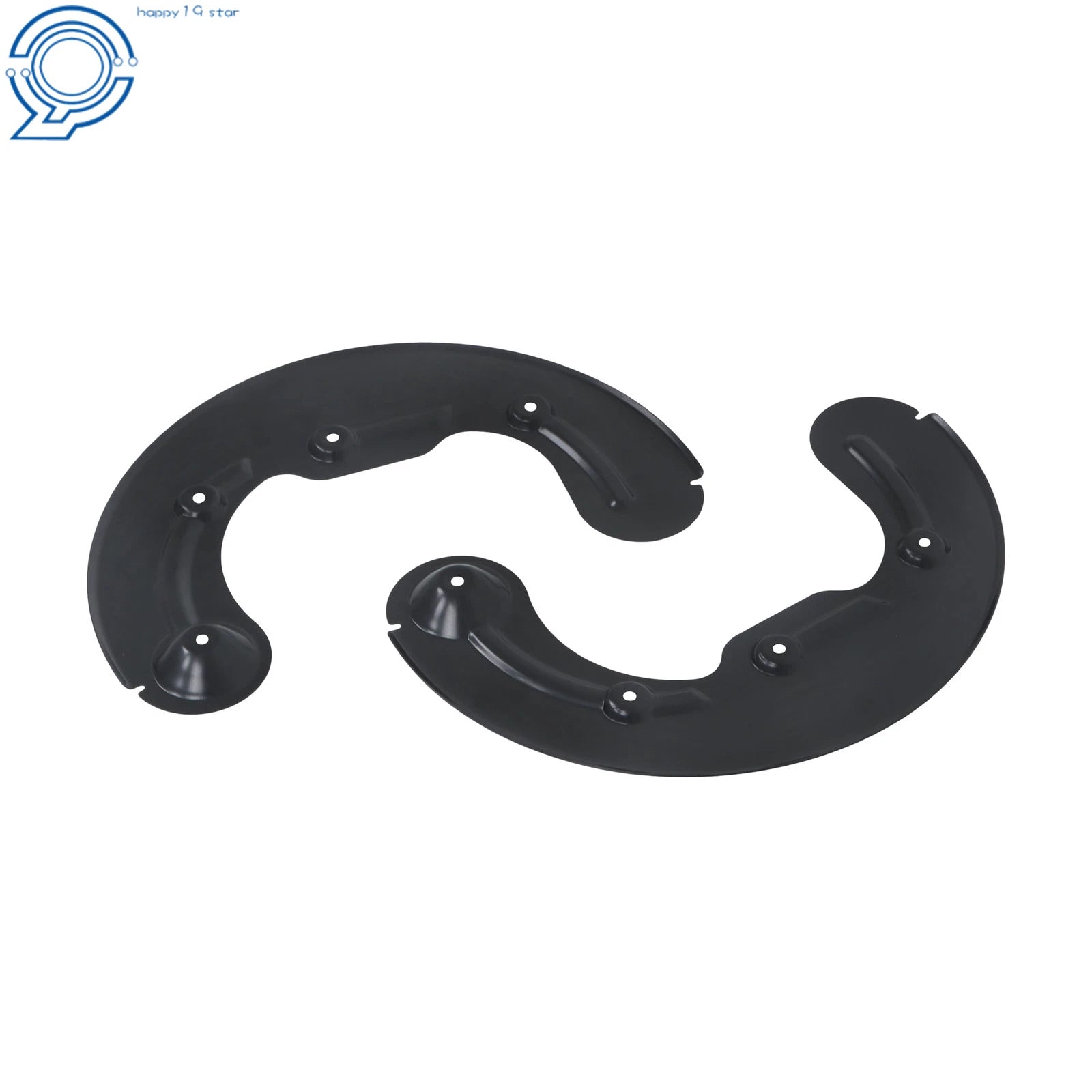 Set of 2 Front Brake Backing Plates for Ford F-150 (2004-2008)