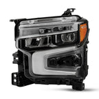 LED Headlight for Chevy Silverado 1500 ZR2 (2022–2026) Black w/LED DRL