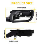 Front Driver Side Interior Door Handle for Honda Accord Sedan (2003–2007)