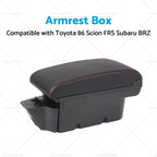 Centre Console Armrest Storage Box for Toyota 86 Subaru BRZ (2012–2020)