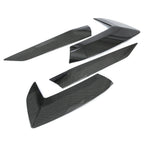 Carbon Fiber Body Side Vent Door Garnish Trim Cover for Corvette C8 Z51 (2020–2024)