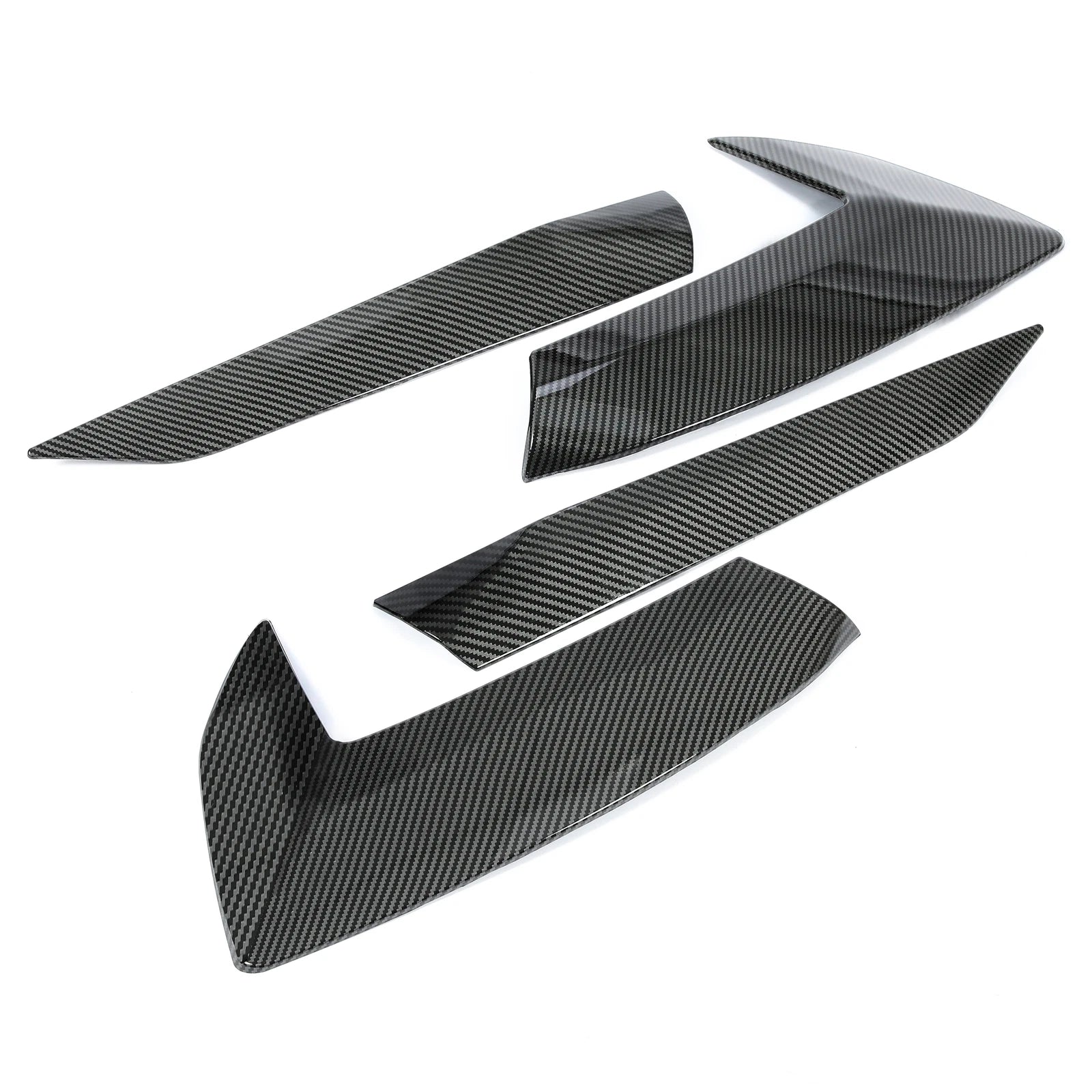 Carbon Fiber Body Side Vent Door Garnish Trim Cover for Corvette C8 Z51 (2020–2024)