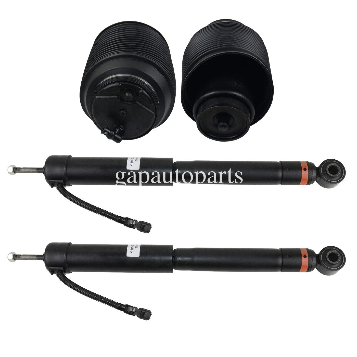 Set of 4 Rear Air Suspension Struts & Springs for Lexus GX470 (2003–2009)