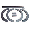 Set of 2 Snow Thrower Scraper Bar and Paddle for 731-1033, 931-1033, 731-0782