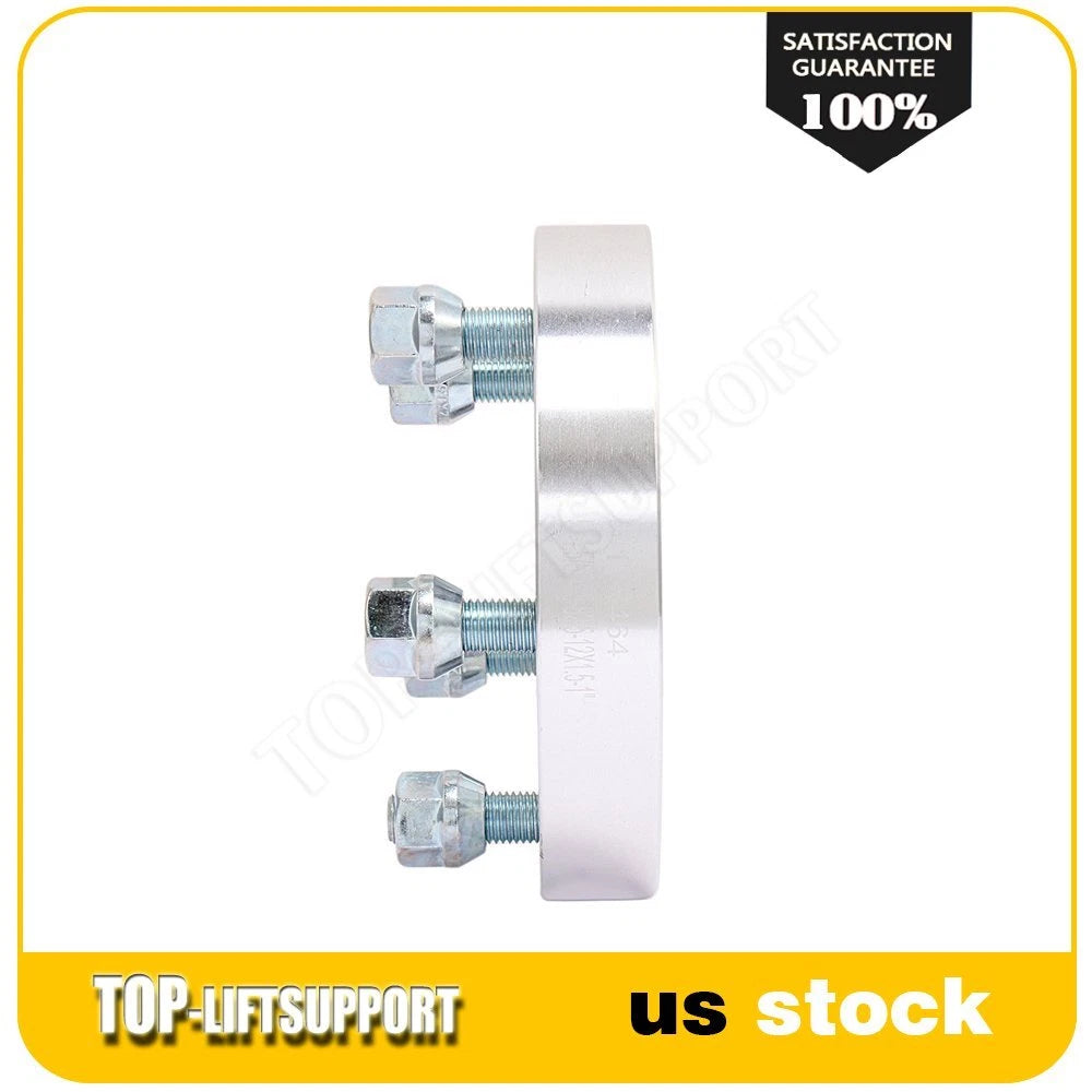 2X 1" Wheel Spacers for Toyota Tacoma, Honda Accord, Civic, Ford, Acura