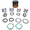2 x Rear Wheel Bearings for HDJ80 FJ80 FZJ80 HZJ80 w/ Disc Brake + Grease