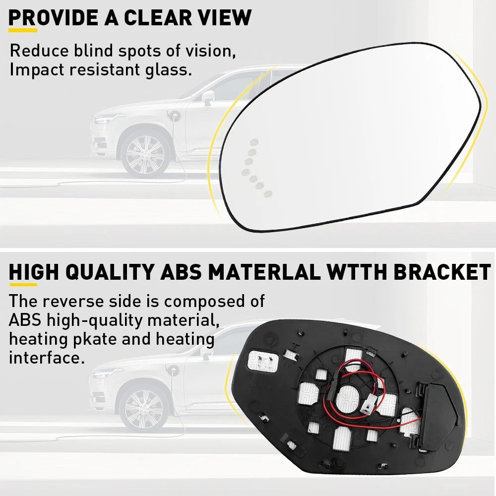 Heated Driver Side Mirror Glass for Cadillac Escalade (2002–2023)