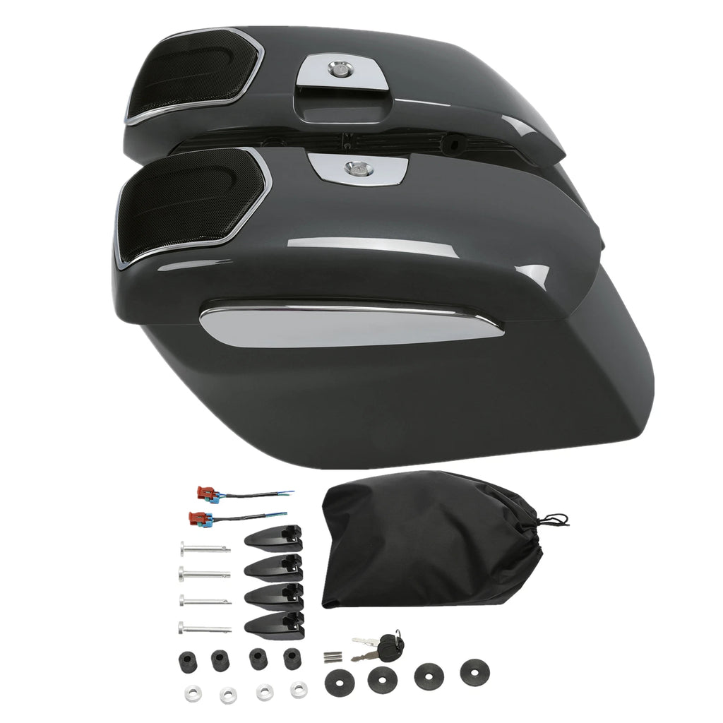 Hard Saddlebags with 6.5'' Speaker Cutouts for Indian Chieftain (2019–2025)
