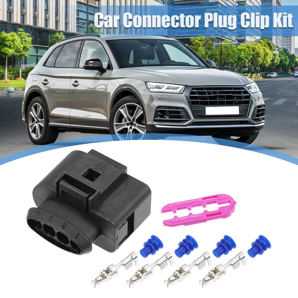 Set of 8 4 Pin Coil Pack Connectors Plug No. 1J0973724 for VW Audi Seat