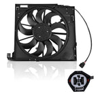 Radiator Cooling Fan Assembly for Jaguar XF/XFR/XJ/XJR/XKR/XKR-S (2010–2019)