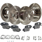 Brake Disc Rotors and Pads Kit for Toyota Sienna (2004–2010)