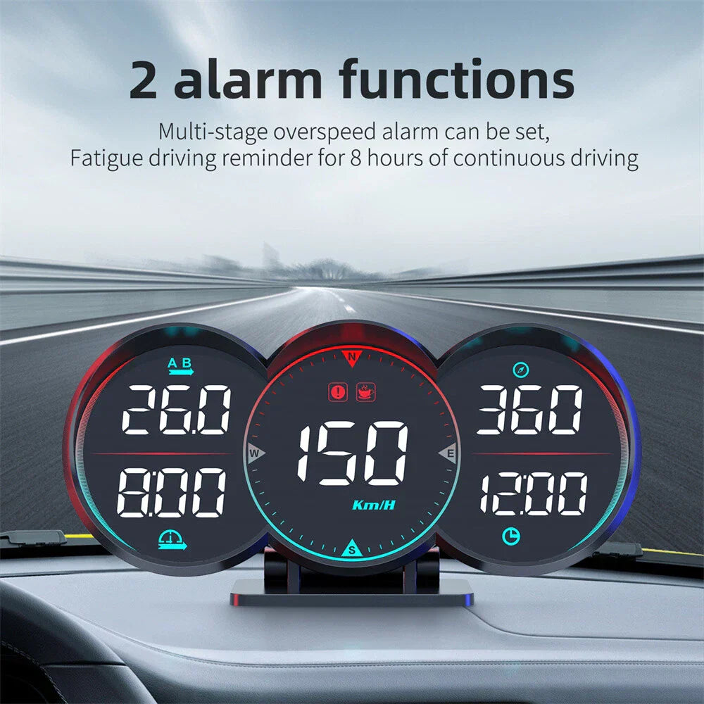 Multifunction HUD GPS Heads Up Display Speedometer for Car