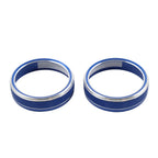 Blue AC Air Switch Ring Cover Trim for Lexus NX250 350h 450h (2022-2024)