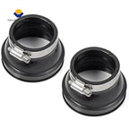 Set of 2 Air Cleaner Joint Intake Boots for Yamaha Banshee YFZ 350 (1987–2006)