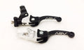 Pair of ASV F3 Shorty Black Front Brake Clutch Perch Levers for TRX250EX (2001–2009)