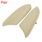 Pair Armrest Lid Pad Covers for Honda Accord (2008–2012) Beige