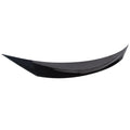 Gloss Black Front Hood Bumper Upper Trim Nose Cover for Honda Civic Si (2016–2021)