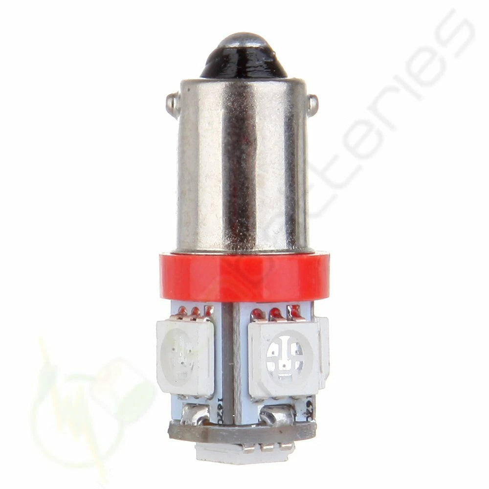 2X LED Wedge Side Light Bulb for Ford BA9S H6W (12V)