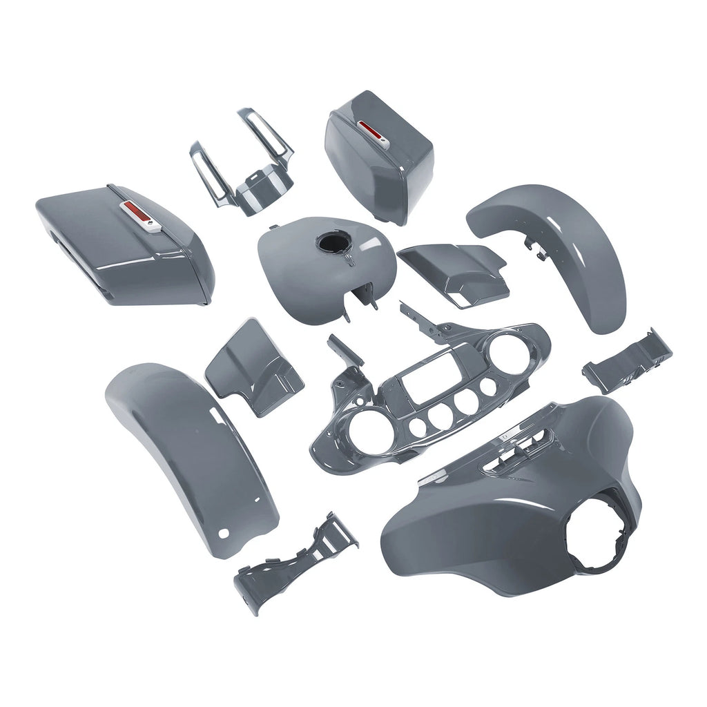 Fairing Bodywork Kit for Harley CVO Street Glide (2014–2024) Gunship Gray