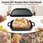 9 Quart Non-stick Cast Iron Dutch Oven for Sourdough Bread (2023)