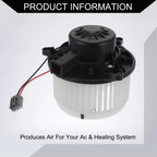HVAC Heater Blower Motor Assembly for Buick Verano (2012–2017) No.22954786