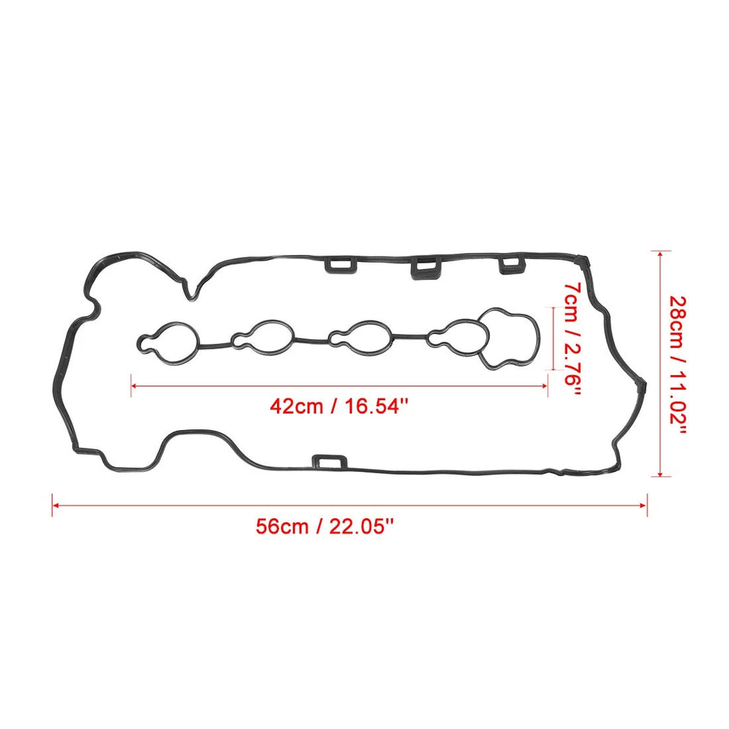 Valve Cover Gasket Set for Buick Lacrosse Regal Verano (2005–2017) 12609291 VS50641 556341