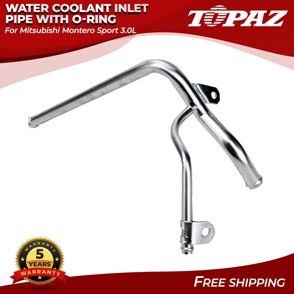 Water Coolant Inlet Pipe with O-Ring for Mitsubishi Montero Sport