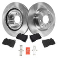 Front Brake Disc Rotors and Pads Kit for Land Rover Range Rover Sport (2008)
