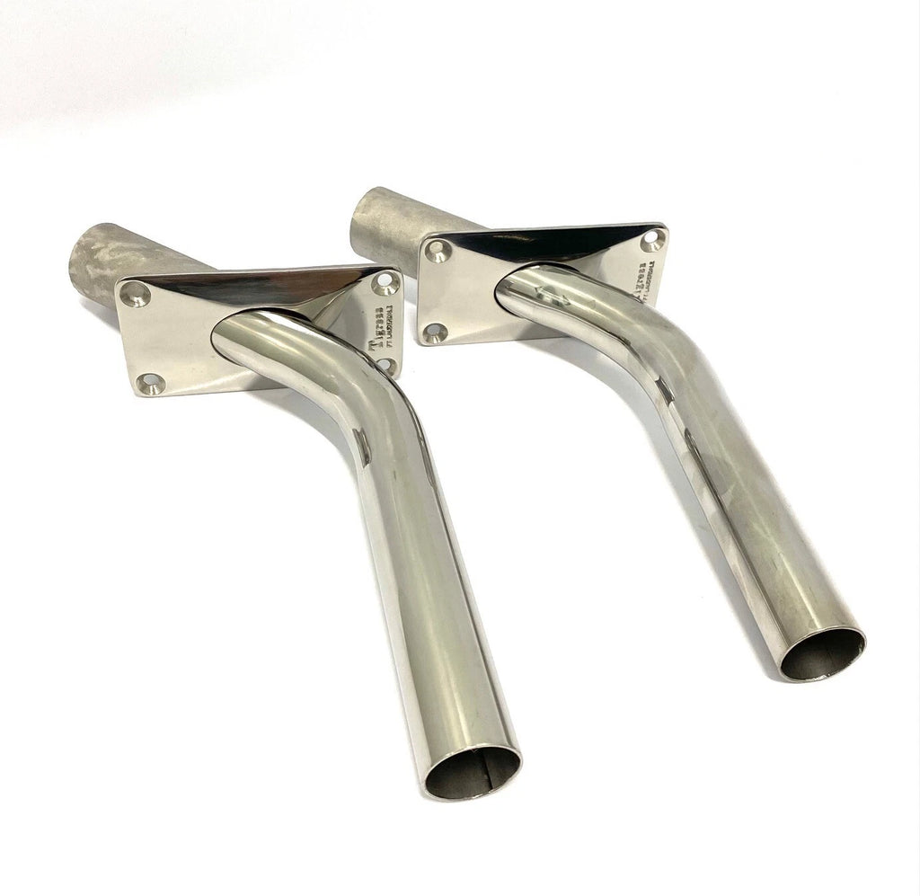 Tigress Outrigger Holder Flush Mount 316 Stainless Steel 88502 for Boat
