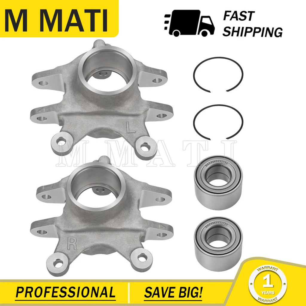 Rear Left & Right Knuckle w/Bearings Kit for Can-Am Maverick 1000R (2013–2018)