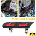 2X Pipe Heat Shield Cover Protector for KTM SXF 250 350 450 500 EXC (2017–2023)