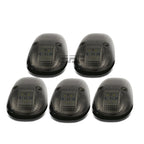 5Pcs Smoked Housing Blue LED Cab Roof Running Light for Dodge Ram (1999–2001)