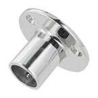 316 Stainless Steel Railing Base for Boat Handrail (Fits 78" or 1" Tubes)