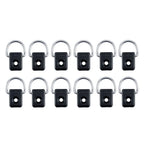 Set of 12 D Ring Tie Down Loops for Kayak and Boat