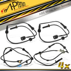 Set of 4 ABS Wheel Speed Sensors for Nissan Murano (2009–2012) AWD