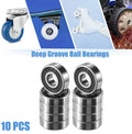 10X 695-2RS Deep Groove Ball Bearings for Auto (5x13x4mm)