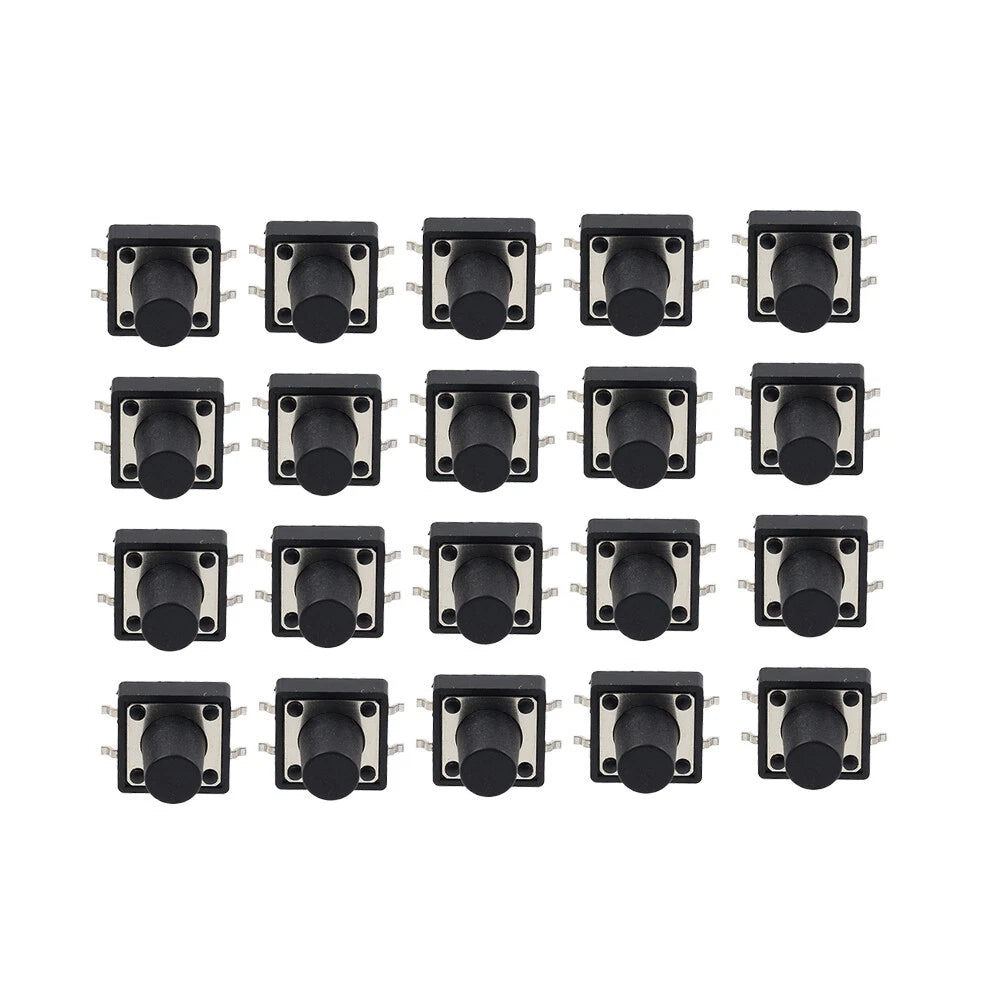 20PCS Micro Momentary Tactile Push Button Switch for Various Applications