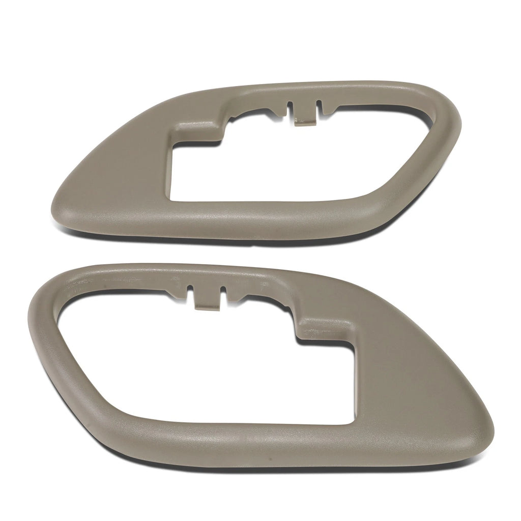 Set of 2 Tan Interior Door Handle Bezels for 95-99 Chevy GMC C/K