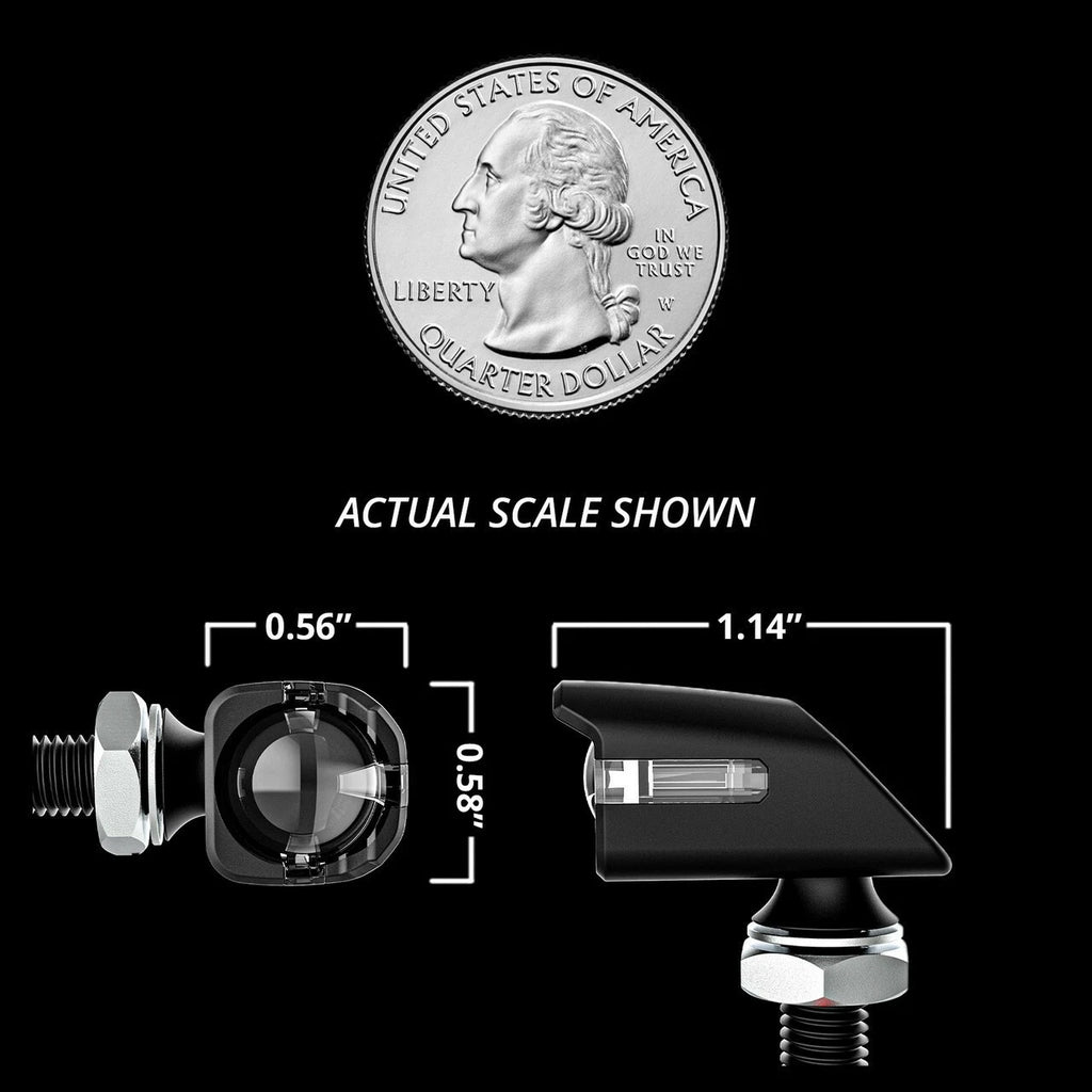 LED Turn Signal Kit for Mini (Front & Rear, Amber/Red)