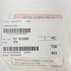 Warning Label for Can-Am DS 90 X (2010) V87213DGF000