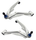 Set of 2 Front Lower Suspension Control Arm and Ball Joint for Mevotech
