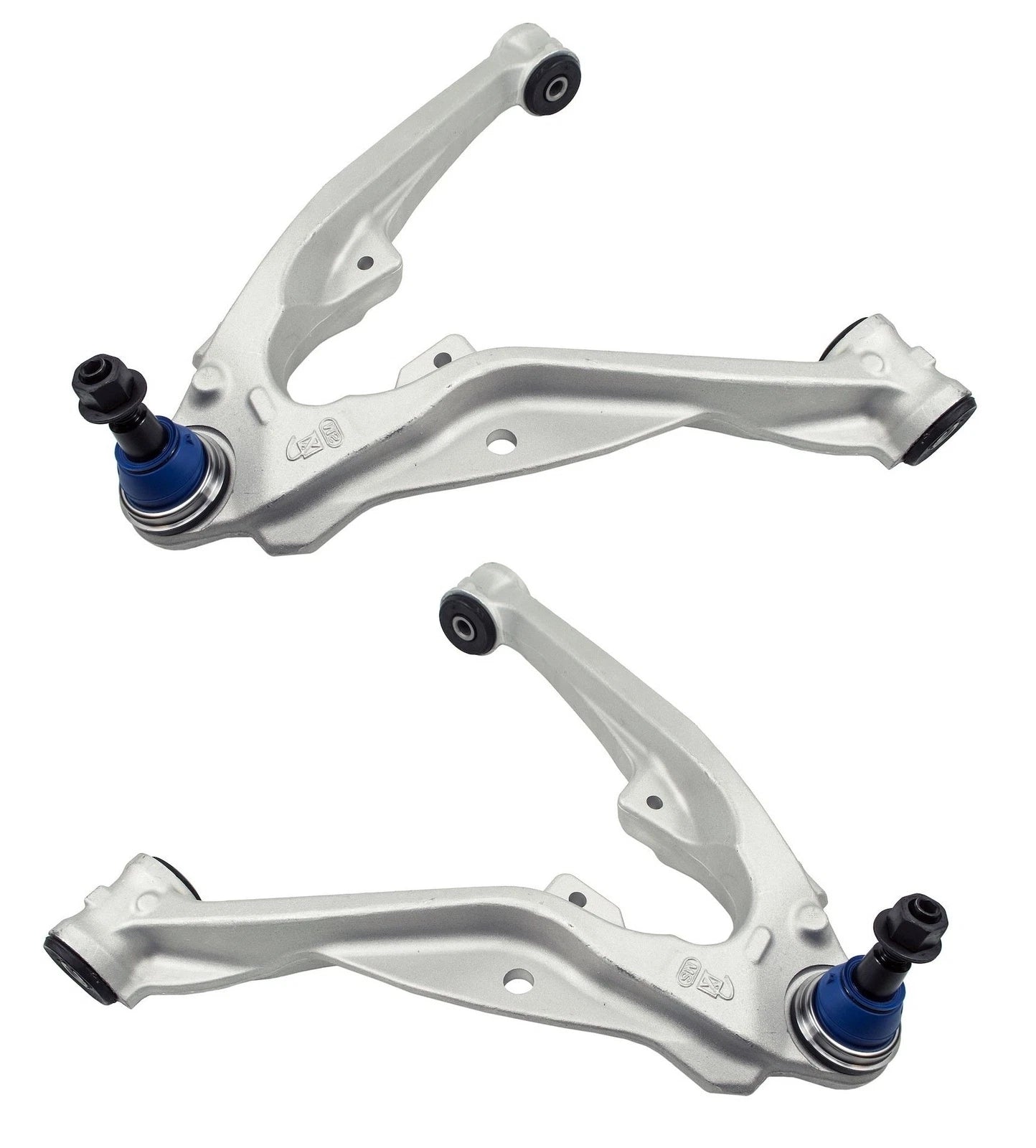 Set of 2 Front Lower Suspension Control Arm and Ball Joint for Mevotech