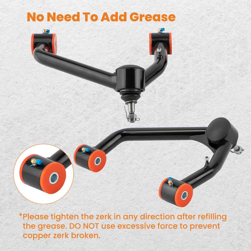 3" Front & 2" Rear Lift Kit with Control Arms for GMC Sierra 1500 (2007-2014)