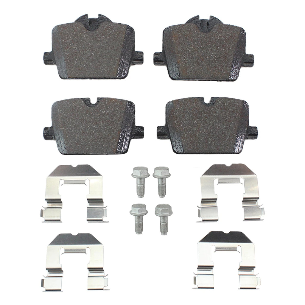 Set of 4 Hella Pagid Rear Disc Brake Pads for BMW G42 G20 G22 G29 Z4, Toyota MkV A90