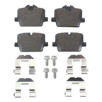 Set of 4 Hella Pagid Rear Disc Brake Pads for BMW G42 G20 G22 G29 Z4, Toyota MkV A90