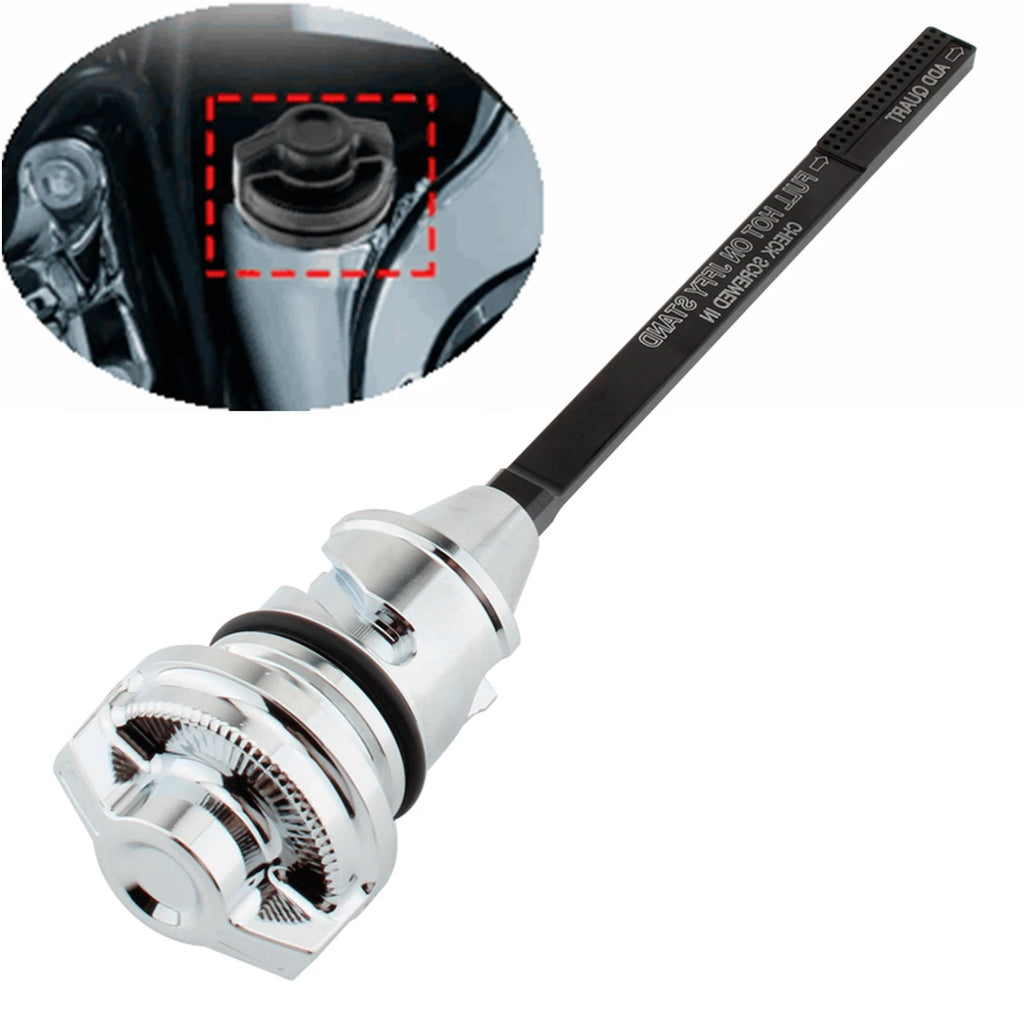 Oil Dipstick Tank Cap Plug for Harley Softail Breakout (2013–2023)