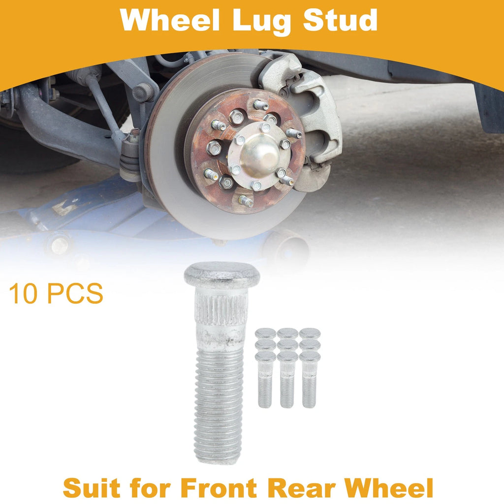 Set of 10 M12x1.5 Wheel Lug Studs for KIA K2 (2011–2017)