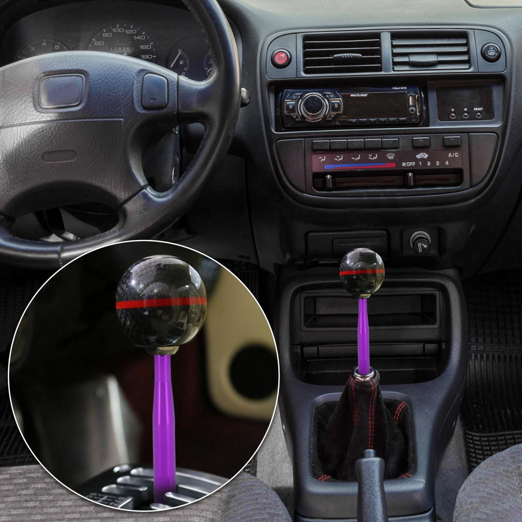 Gear Shift Knob Extender for Honda Civic Fit (M10X1.5, Purple)
