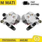 Front Left Right Brake Calipers Pads for Honda Sportrax 250 TRX250EX (2001–2008)