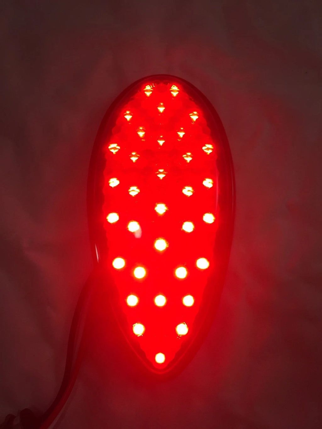 LED Tail Lights Pair Tear Drop Lens Replacement for 1938–1939 Ford